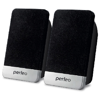 Колонки Perfeo Monitor 2.0 2*1,5 Вт черные, USB (PF-2079)