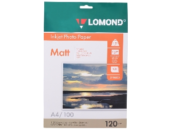 A4 120 г/м  100л матовая Lomond (0102003)