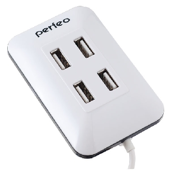 USB-хаб Perfeo PF-VI-H028 White