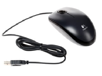 Мышь USB Logitech M100 dark