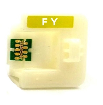 Многоразовый чип Epson SC-F6380/F9480/F9480H Flour Yellow с держателем (работают только после расчиповки принтера)