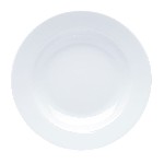 Тарелка для сублимации, белая, пластиковая 15см