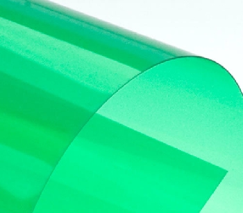 Обложки пластиковые тонированные, зелёные, А4 180 микр YA