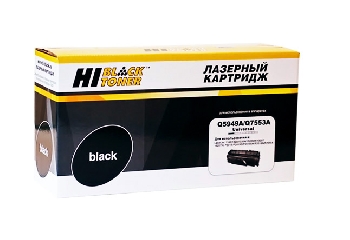 Картридж Универсальный Hi-Black Toner для HP LJ 1160/ 1320/ P2015/ Canon-715 (Q5949A/ Q7553A), с чипом, 3,5K