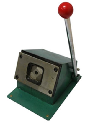 Вырубщик 37х37 мм для квадратных значков (настольный) Stand Cutter Square Shape