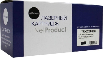 Тонер-картридж Kyocera TK-5230 Bk, NetProduct, Bk, 2,6K