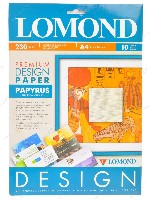 А4 230г/м2 10л  дизайнерская матовая Папирус Premium Lomond (0929041)