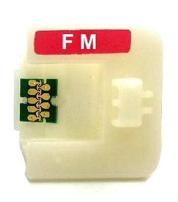 Многоразовый чип Epson SC-F6380/F9480/F9480H Flour Magenta с держателем (работают только после расчиповки принтера)
