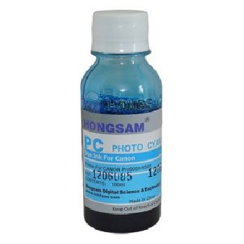 Чернила DCtec светло-голубые Photo Cyan для Canon PIXMA PRO9500, PRO9500 MARK II, пигментные 100 мл 193750-PC-100