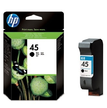 Картридж для струйного принтера HP 45 (51645AE) Black