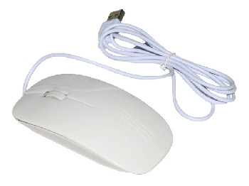 Мышь копмьютерная термотрансферная белая