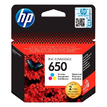 Картридж для струйного принтера HP 650 Advantage Tri-colour (CZ102AE BHK) Color (o)