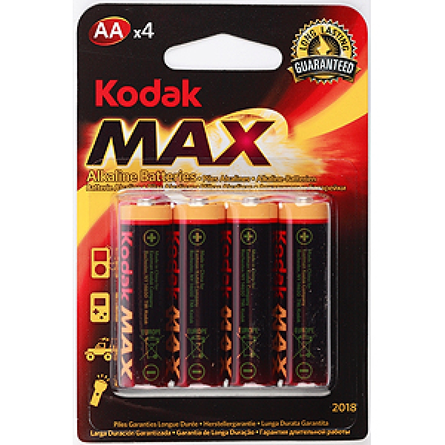Батарейка Kodak MAX LR6-4BL [KAA-4 ]