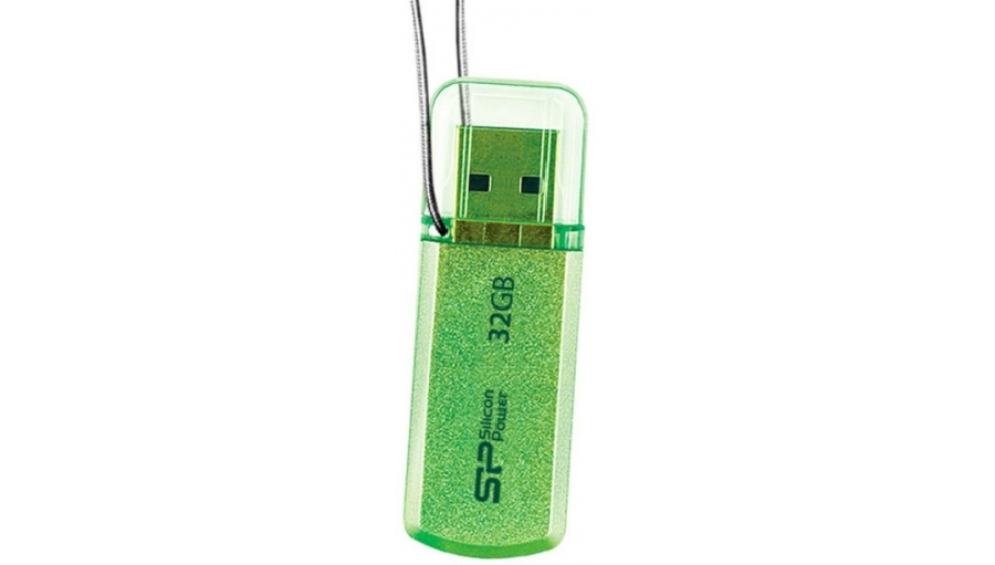Flash Drive 32GB Silicon Power Helios 101 Green