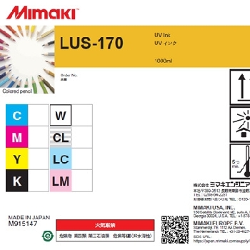 УФ чернила Mimaki LUS-170/175UV LED, 1000мл, Varnish