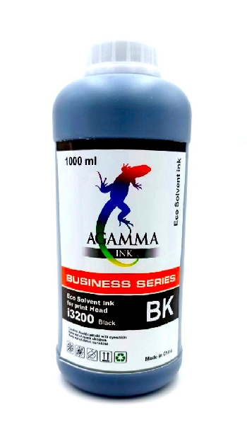 Экосольвентные чернила AGAMMA Business Series for i3200 1л./бут. Black