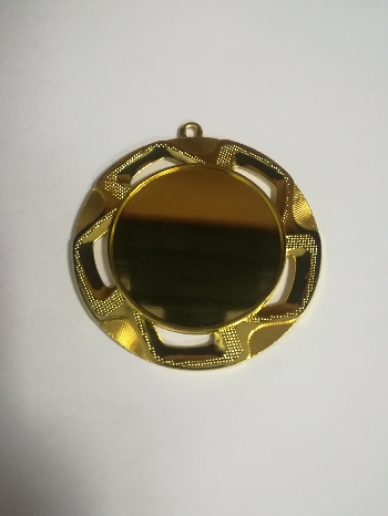 Медаль МЕ 054 золото под вставку 50мм
