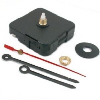 Часовой механизм nICE-8mm прозрачный со стрелками, без креплений и вешалки