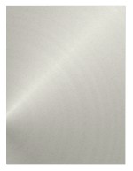 Металлическая пластина 15х20 см (цвет серебро) алюминий